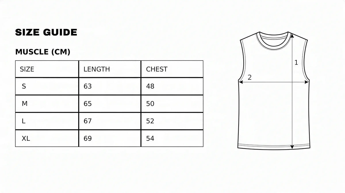 "RLB" MUSCLE SHIRT