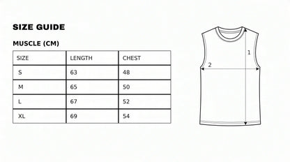 "CC-SKULL" MUSCLE SHIRT