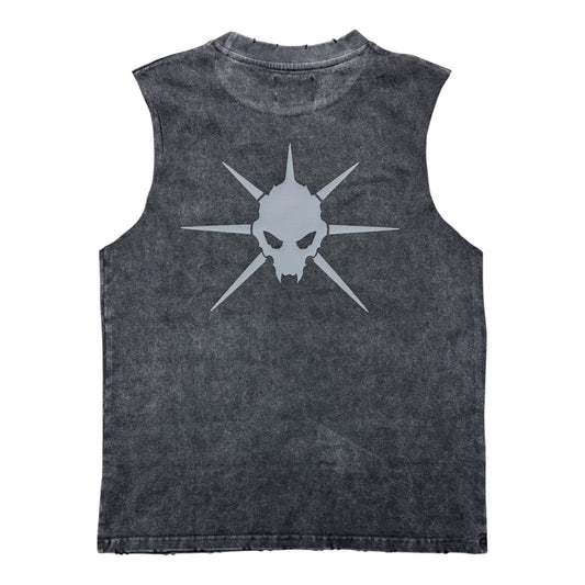 "CC-SKULL" MUSCLE SHIRT