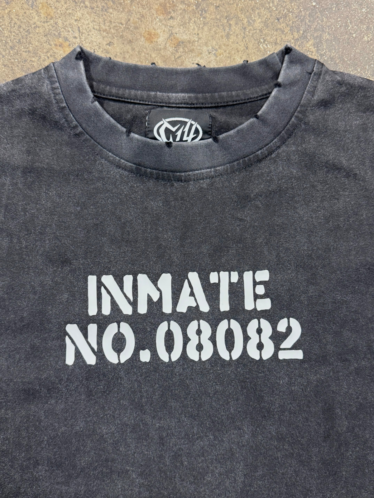 "INMATE08082" MUSCLE SHIRT