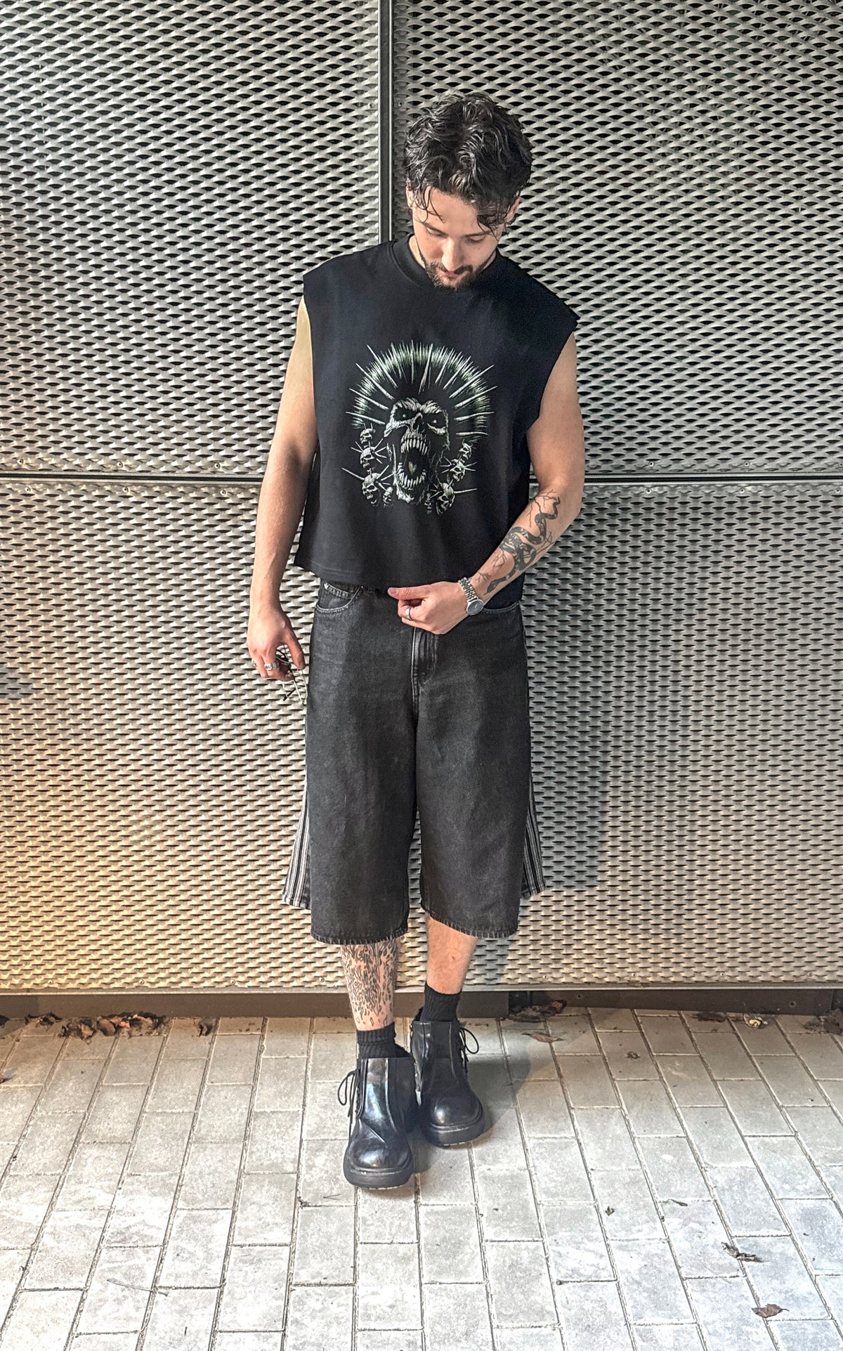 "TRASH METAL" MUSCLE SHIRT