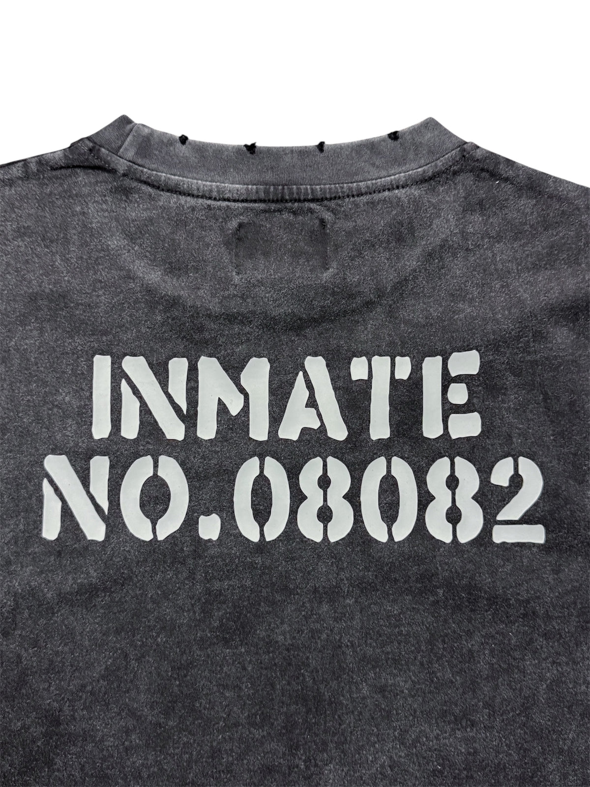 "INMATE08082" MUSCLE SHIRT